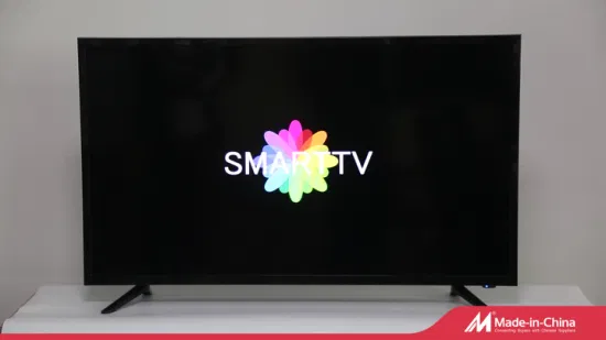 中国テレビメーカーカスタム 24 32 43 55 65 70 75 85 100 インチフラットスクリーン LCD LED TV スマート Android TV テレビ